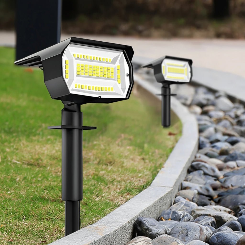 Foco de Jardín Solar SolBright con Brillo Ajustable para Propietarios de Viviendas