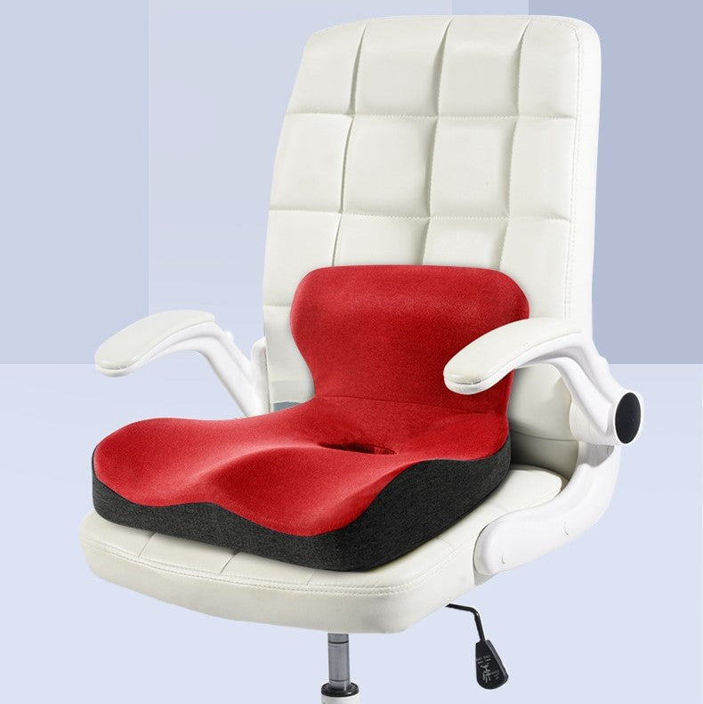 Orthofoam Memory Foam Cushion With L-Shaped Design For Back Support Orthopedic Cushion