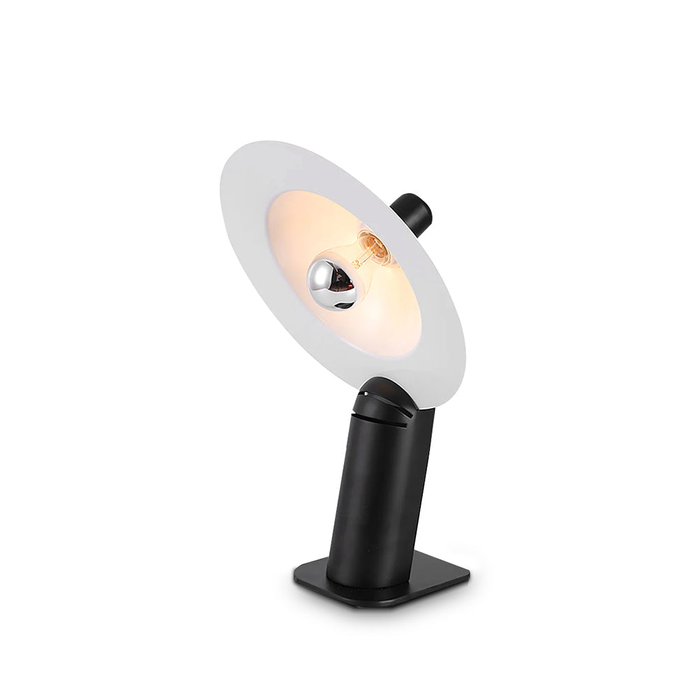 LumaCraft Dual Direct And Indirect Lighting Adjustable Shade Table Lamp