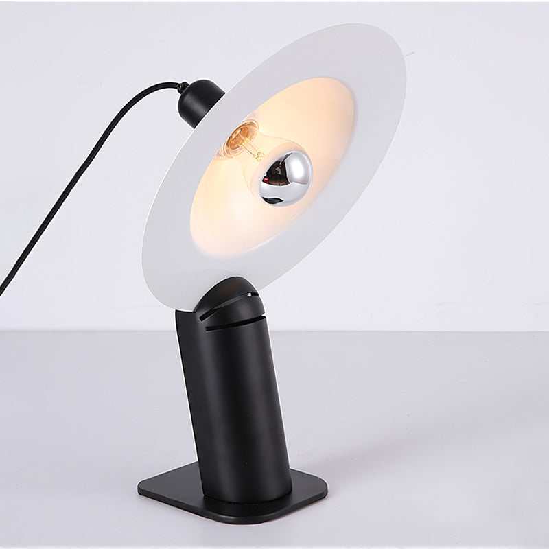 LumaCraft Dual Direct And Indirect Lighting Adjustable Shade Table Lamp