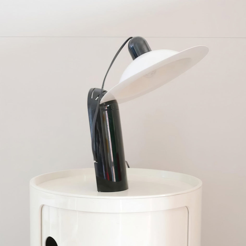 LumaCraft Dual Direct And Indirect Lighting Adjustable Shade Table Lamp