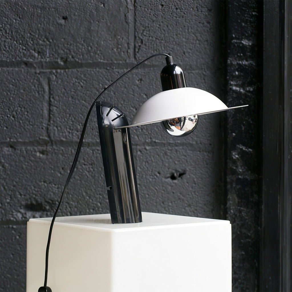 LumaCraft Dual Direct And Indirect Lighting Adjustable Shade Table Lamp