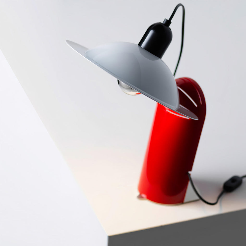 LumaCraft Dual Direct And Indirect Lighting Adjustable Shade Table Lamp