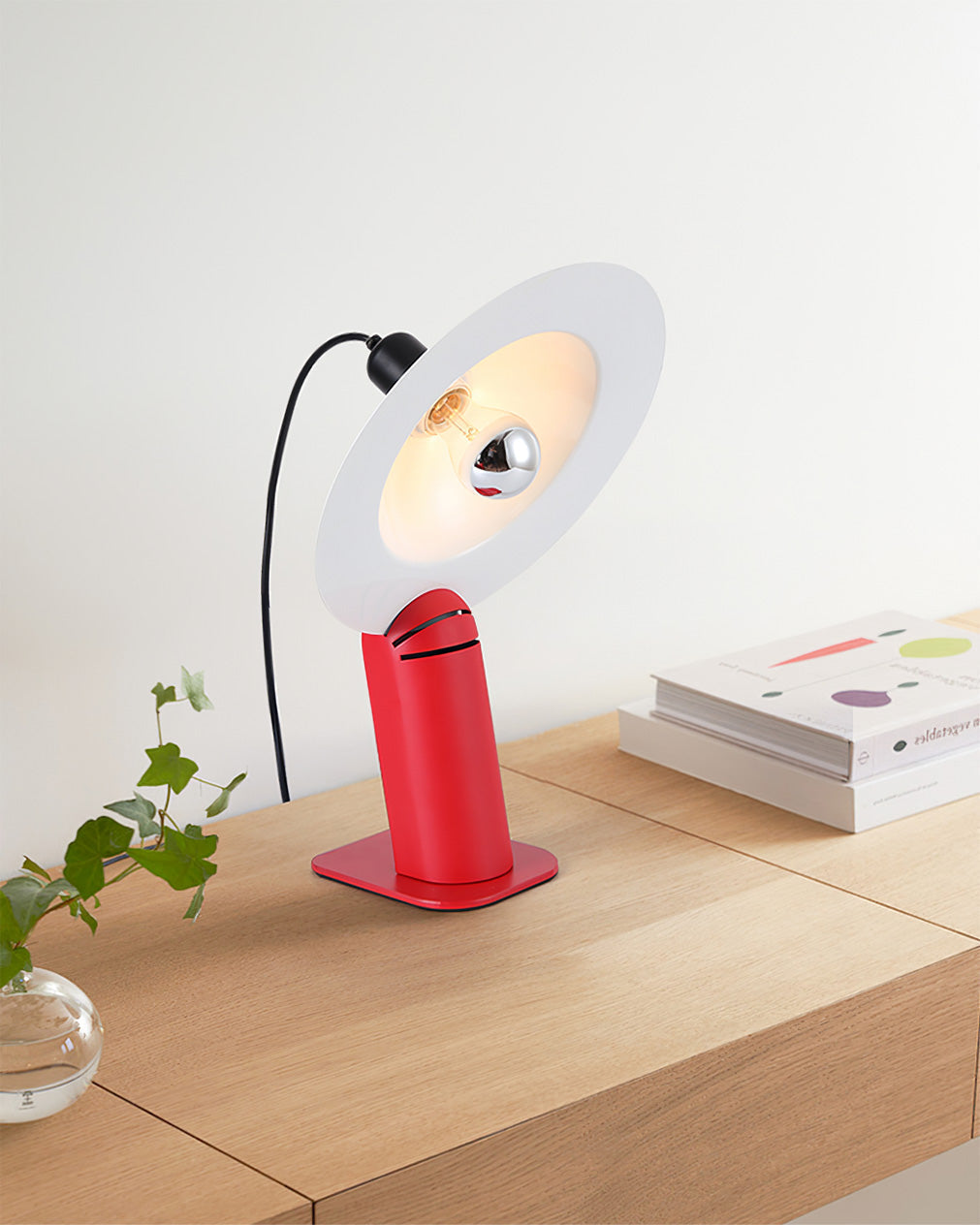 LumaCraft Dual Direct And Indirect Lighting Adjustable Shade Table Lamp