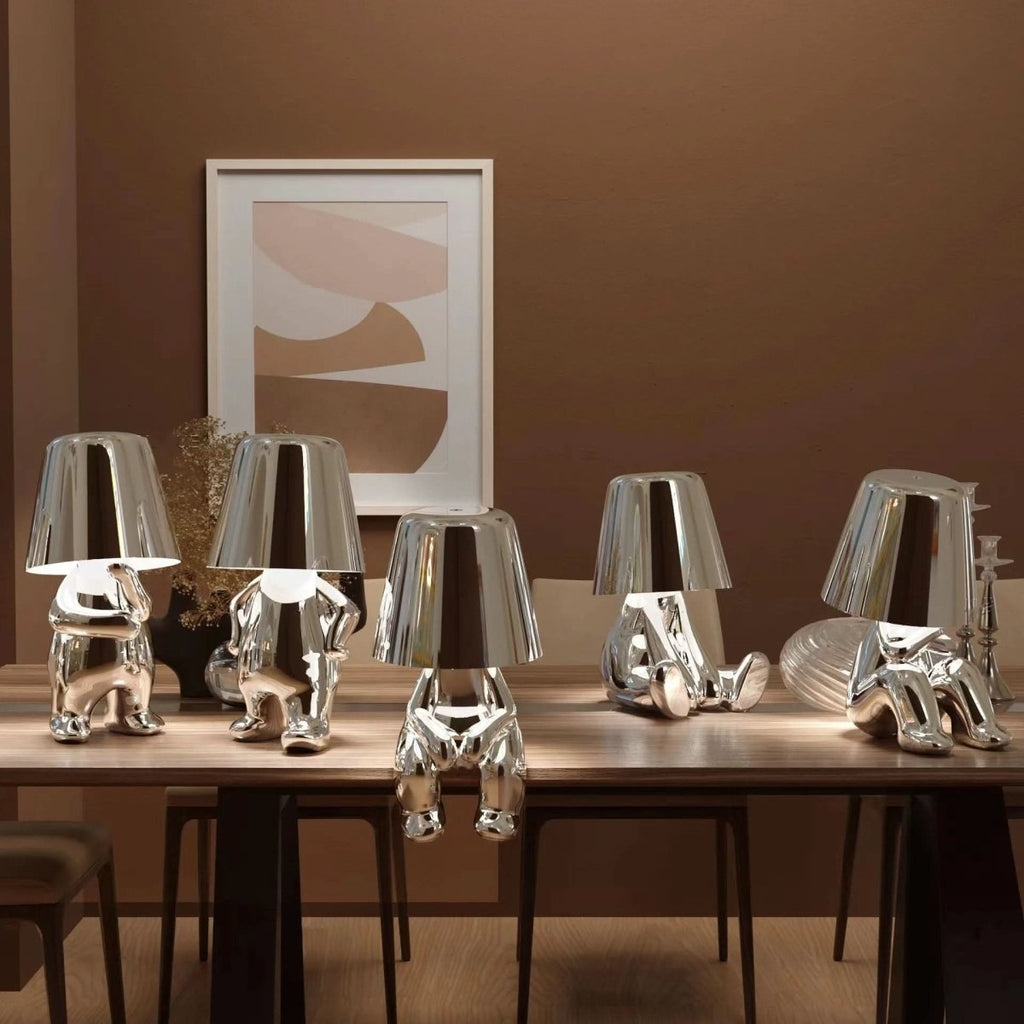 Lucerne dæmpbar LED moderne bordlampe med minimalistisk design til stemningsbelysning