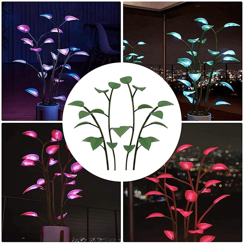Farveskiftende LED-plante lampe fra Luminous Bloom Glow