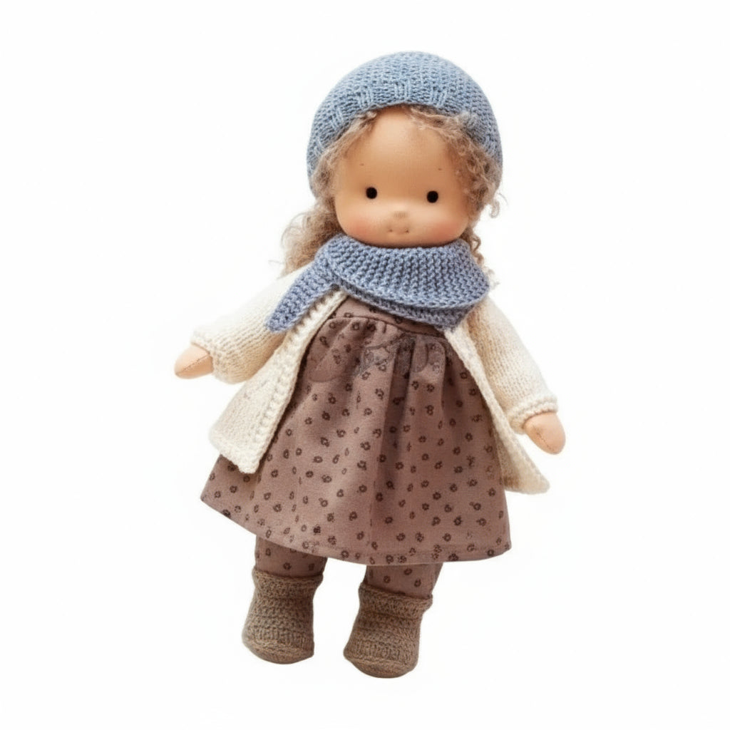 Aurelia Waldorf Cotton Doll For Creative Play And Storytelling