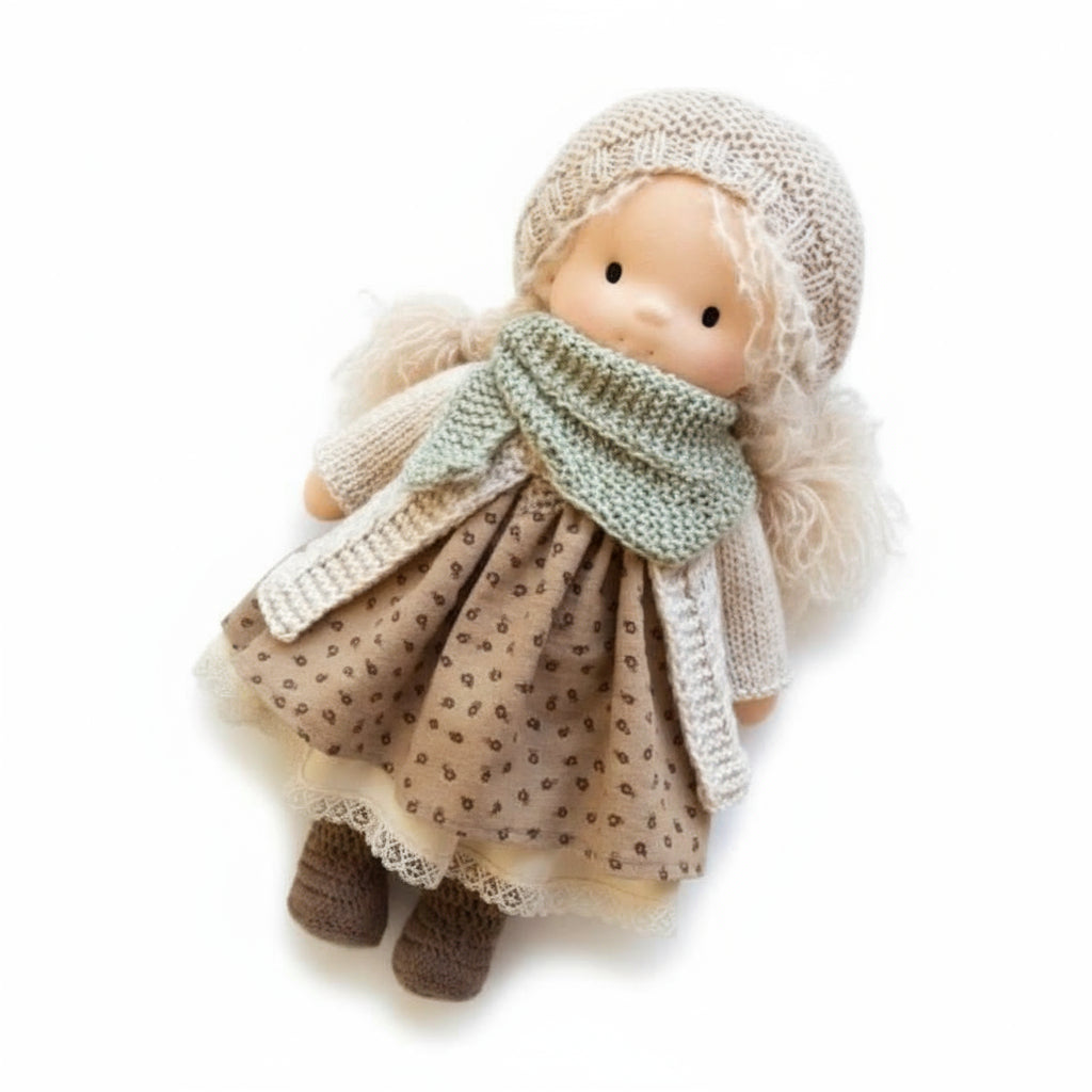 Aurelia Waldorf Cotton Doll For Creative Play And Storytelling