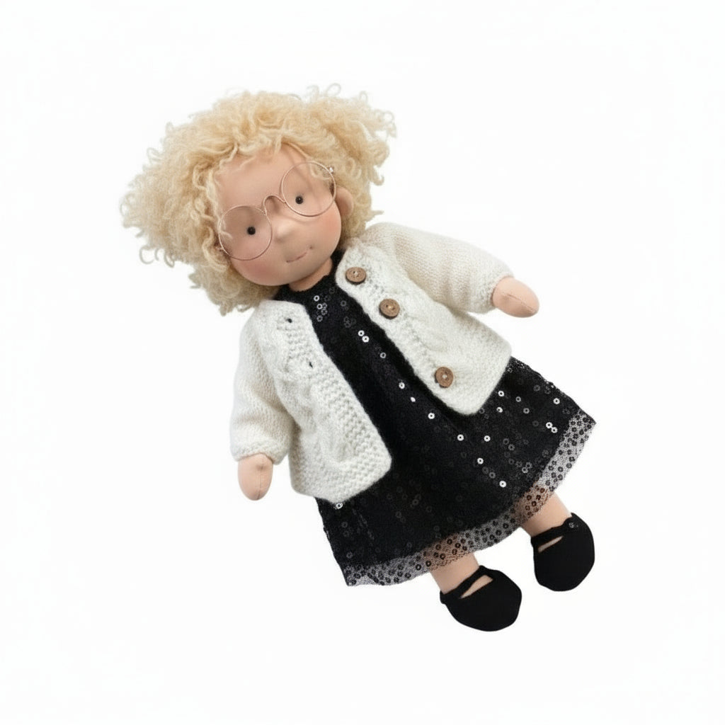 Aurelia Waldorf Cotton Doll For Creative Play And Storytelling