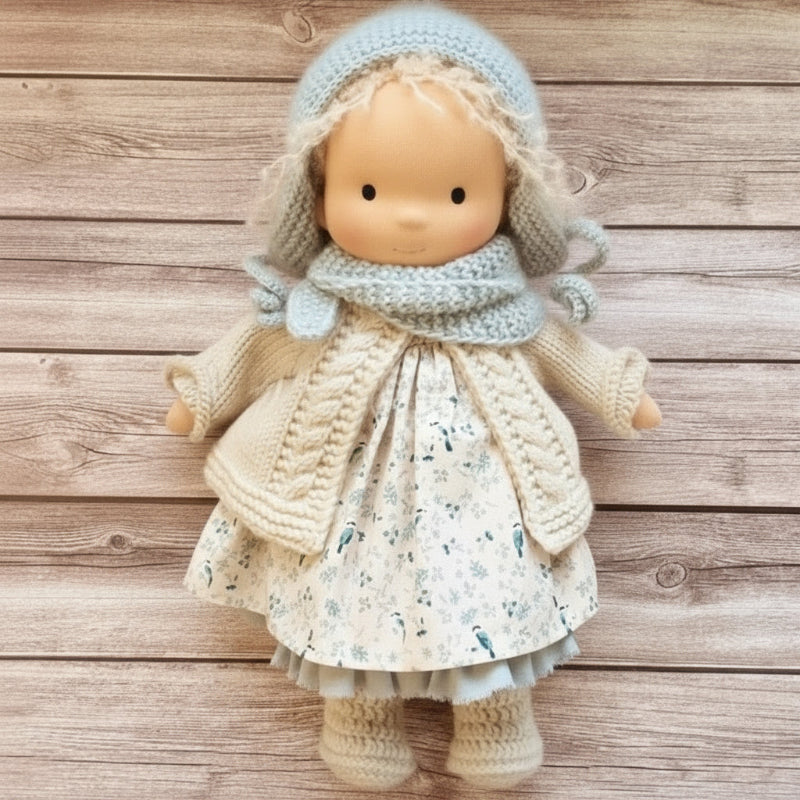 Aurelia Waldorf Cotton Doll For Creative Play And Storytelling