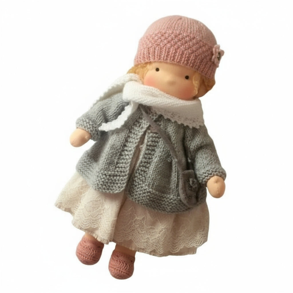 Aurelia Waldorf Cotton Doll For Creative Play And Storytelling