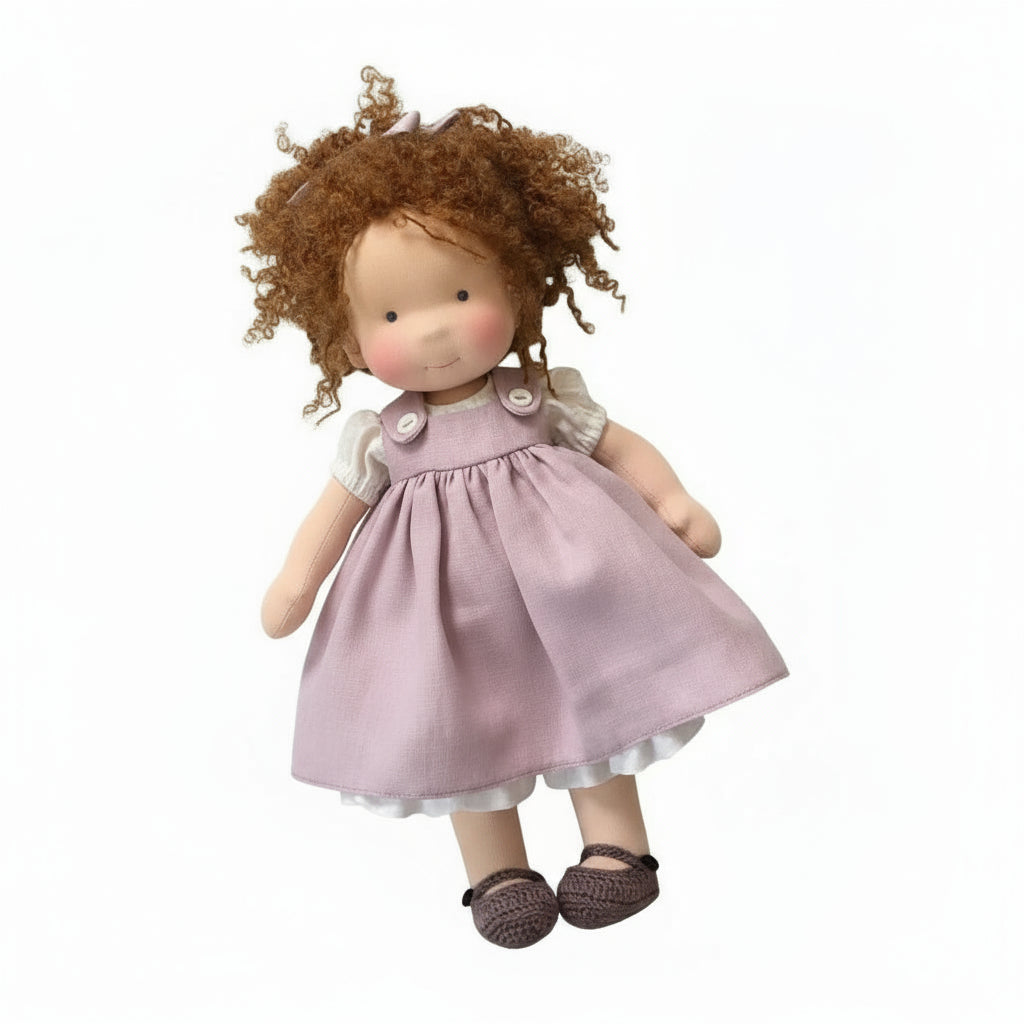 Aurelia Waldorf Cotton Doll For Creative Play And Storytelling