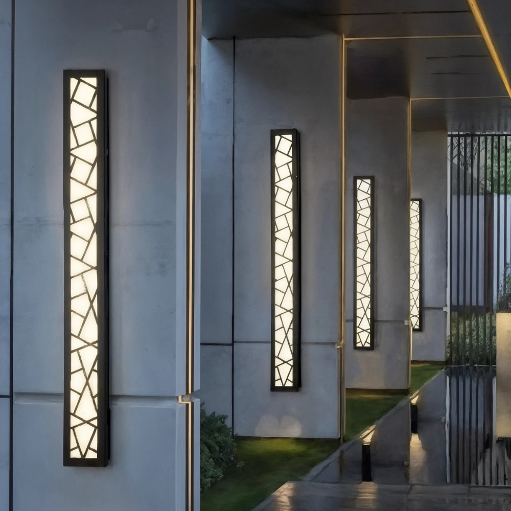 LumaGlow Venkovní nástěnná lampa pro elegantní venkovní osvětlení