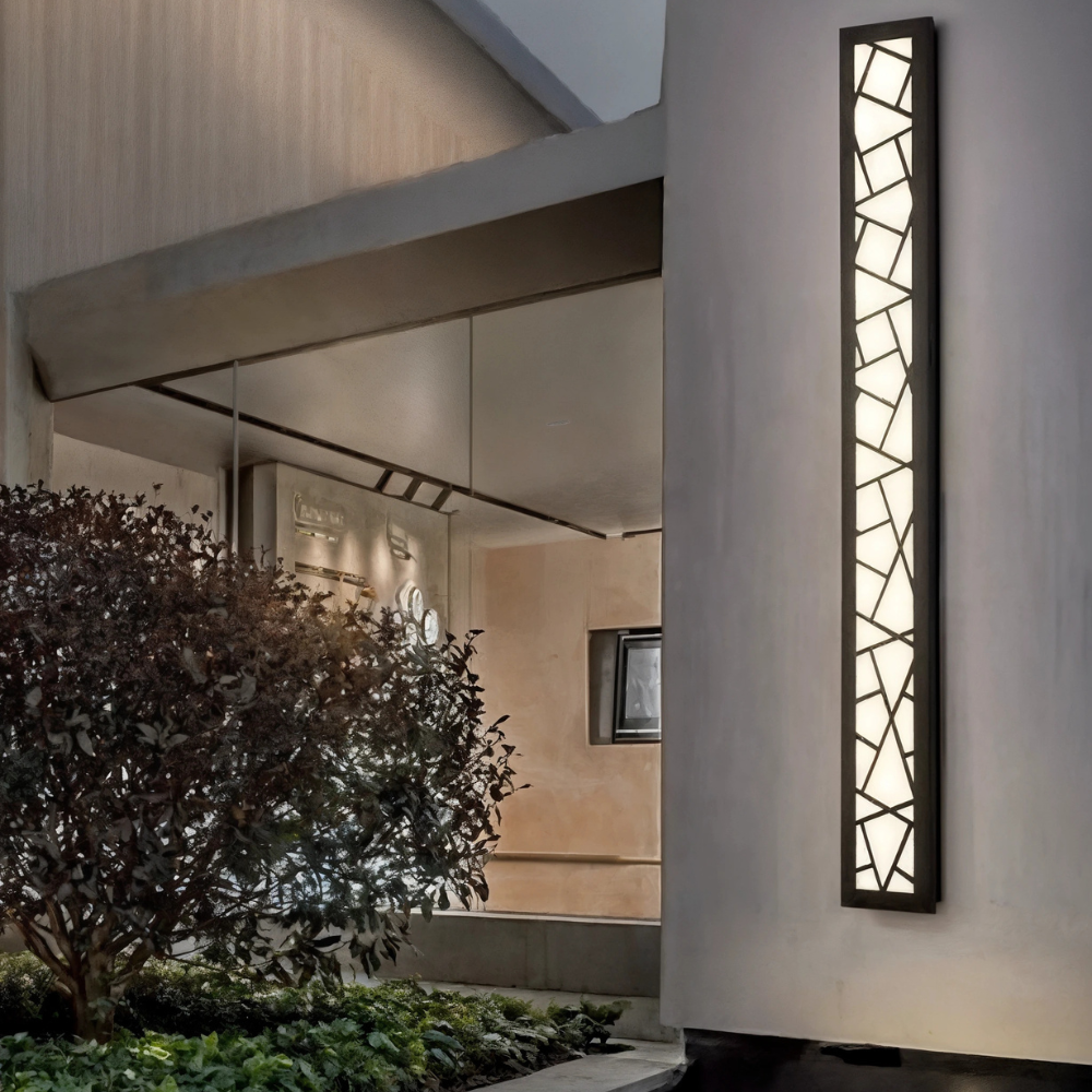 LumaGlow Venkovní nástěnná lampa pro elegantní venkovní osvětlení