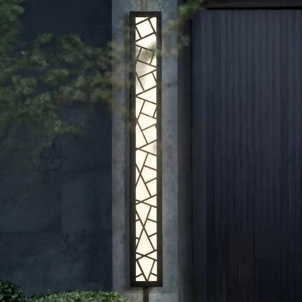 LumaGlow Venkovní nástěnná lampa pro elegantní venkovní osvětlení