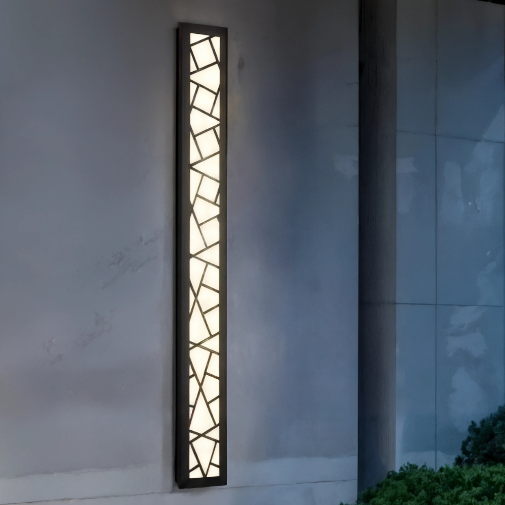 LumaGlow Venkovní nástěnná lampa pro elegantní venkovní osvětlení