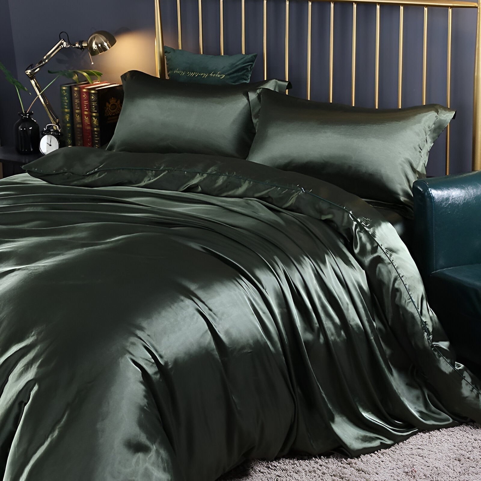 Luna Silk Copripiumino per Sonno Rinfrescante e Comfort Traspirante