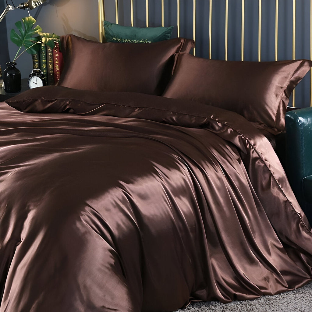 Luna Silk Copripiumino per Sonno Rinfrescante e Comfort Traspirante