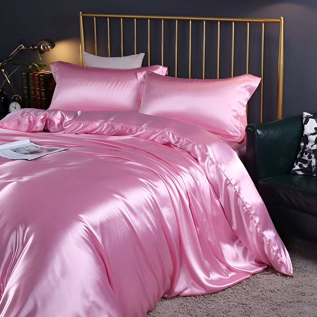 Luna Silk Copripiumino per Sonno Rinfrescante e Comfort Traspirante
