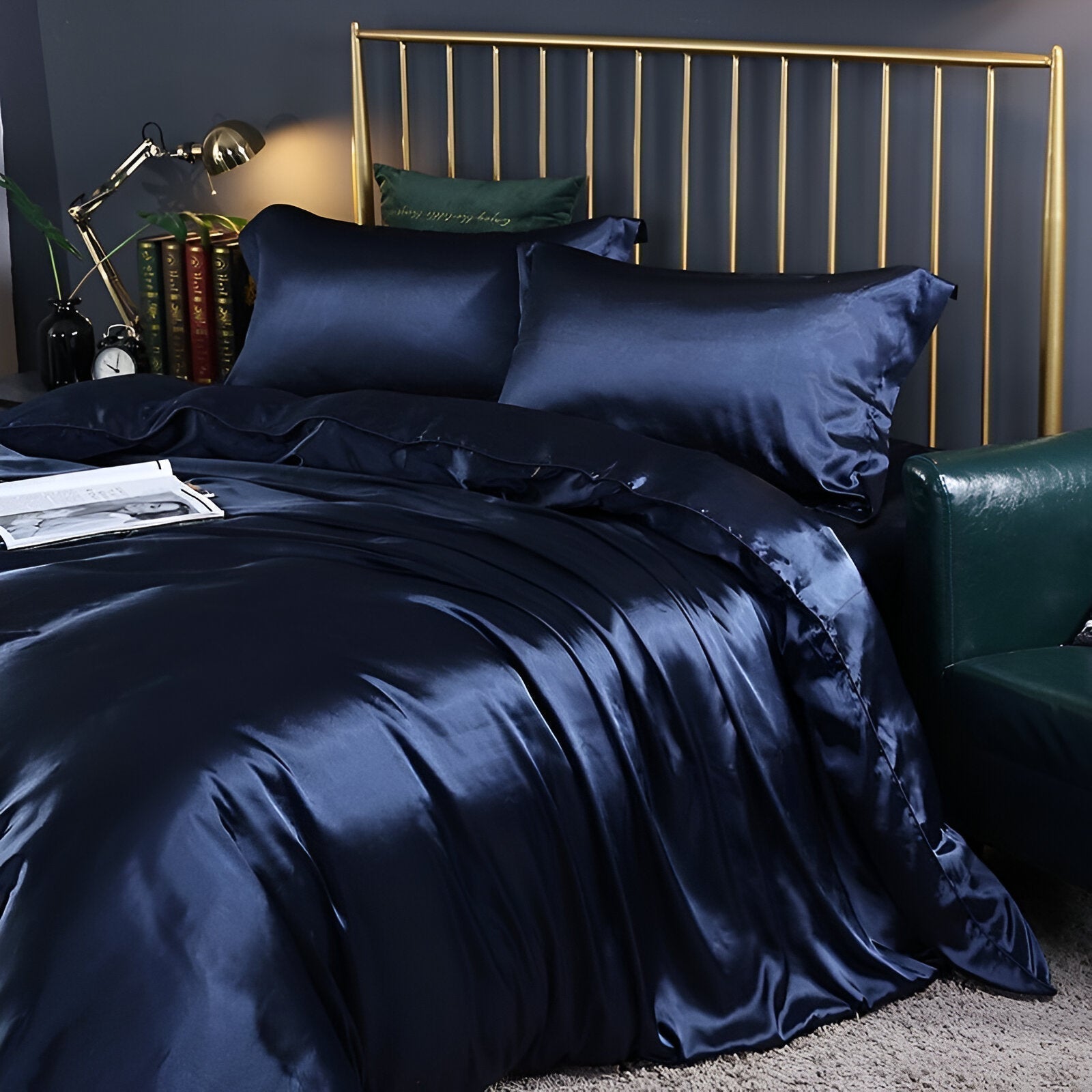 Luna Silk Copripiumino per Sonno Rinfrescante e Comfort Traspirante