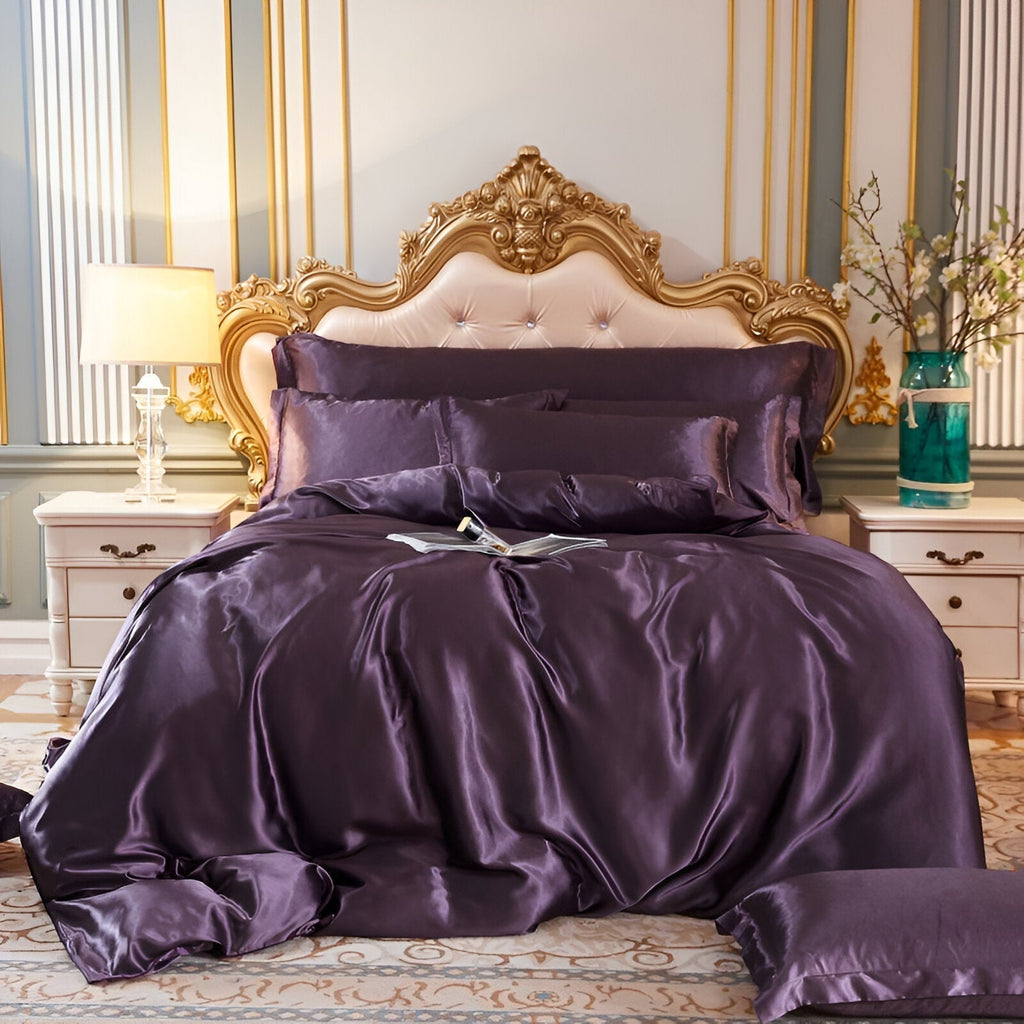 Luna Silk Copripiumino per Sonno Rinfrescante e Comfort Traspirante