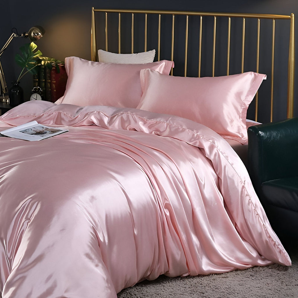 Luna Silk Copripiumino per Sonno Rinfrescante e Comfort Traspirante