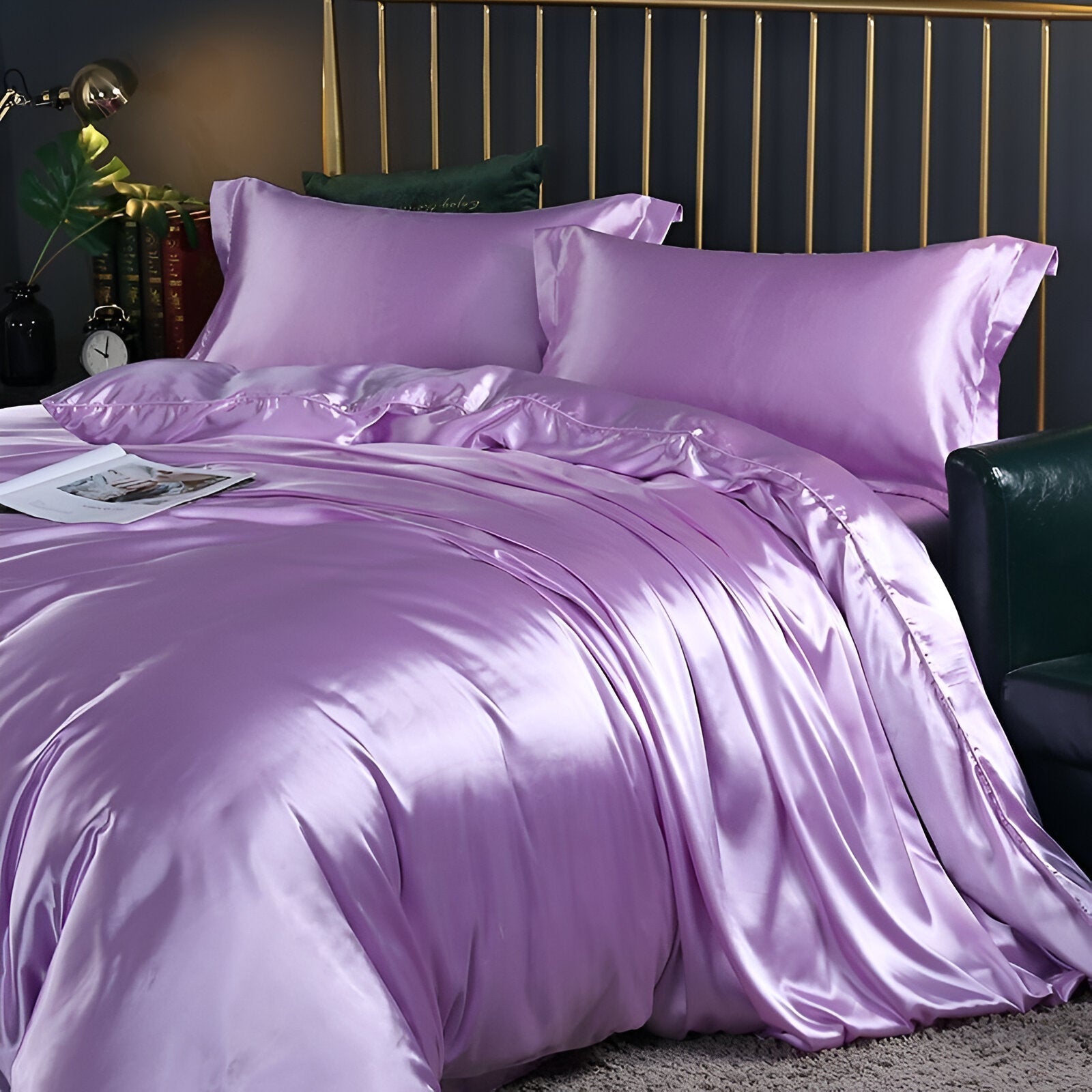 Luna Silk Copripiumino per Sonno Rinfrescante e Comfort Traspirante