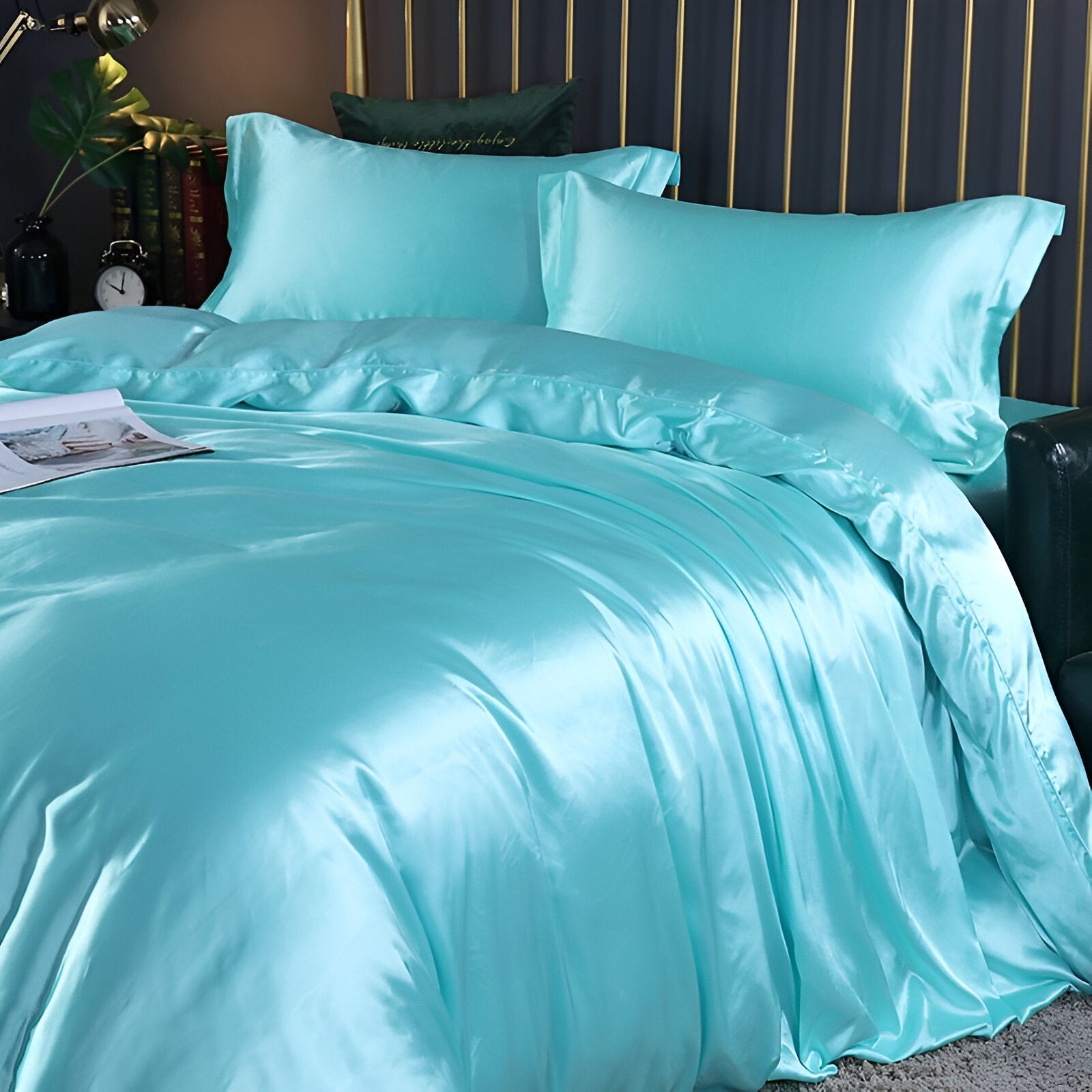 Luna Silk Copripiumino per Sonno Rinfrescante e Comfort Traspirante