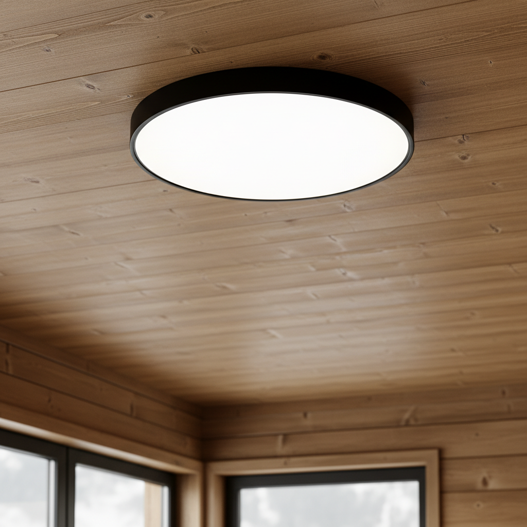 AeroLux Ultra-tynn taklampe med integrert lysflate