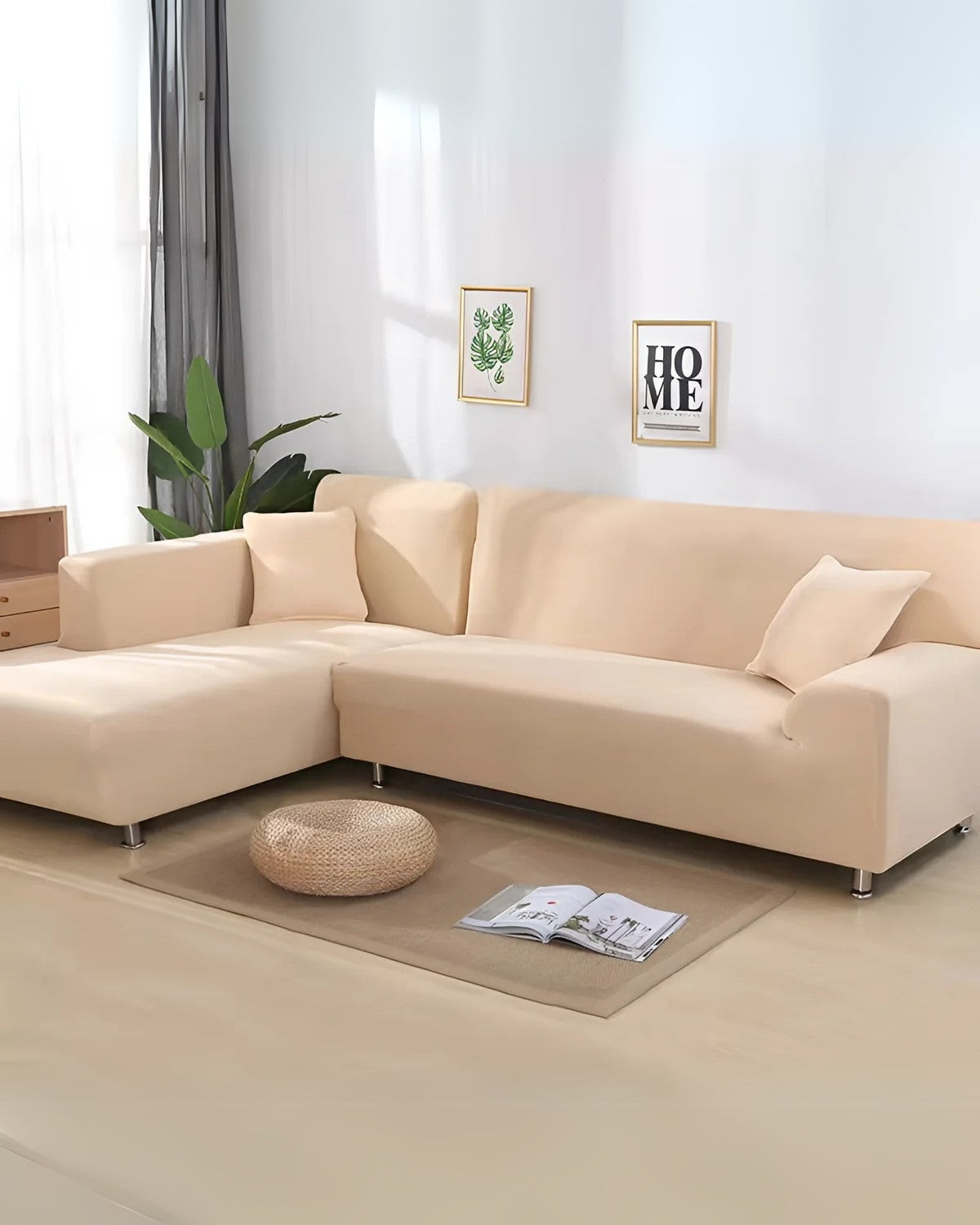 Elegant Modular Cover For Sofa With Customizable Layout