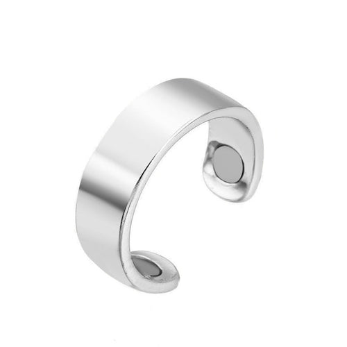 Anillo de Terapia Magnética Aurea para Drenaje Linfático y Bienestar Diario