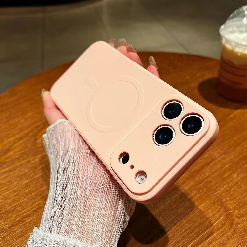 Carcasă moale din silicon magnetic NovaGuard pentru iPhone 17 cu prindere sigură