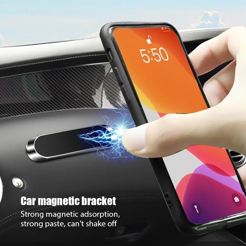 Suport Magnetic AeroGrip pentru Telefon cu Rotație de 360 de Grade pentru Mașină și Birou