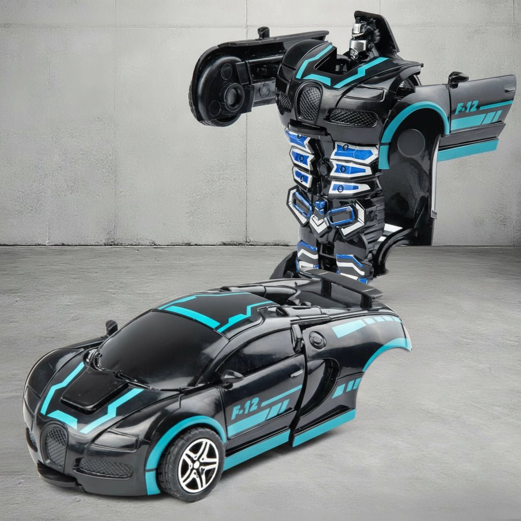 RoboNova Transformerbar Robot Sportsbil for Barn 2 i 1 STEM-leke