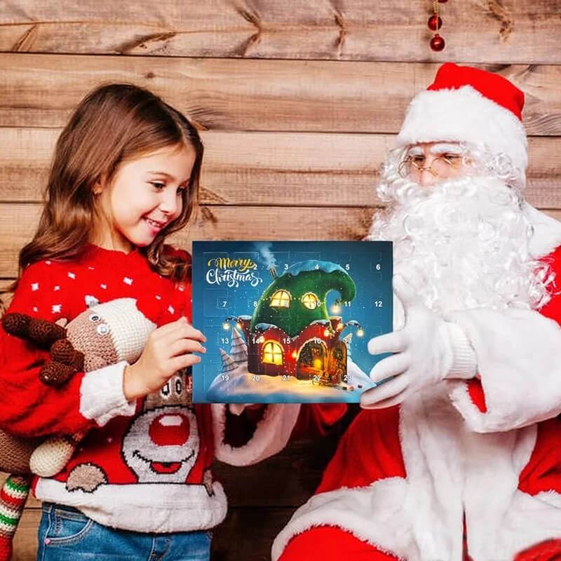 LumaCraft Weihnachtsarmband Adventskalender 24 Tage Bastelspaß für Kinder