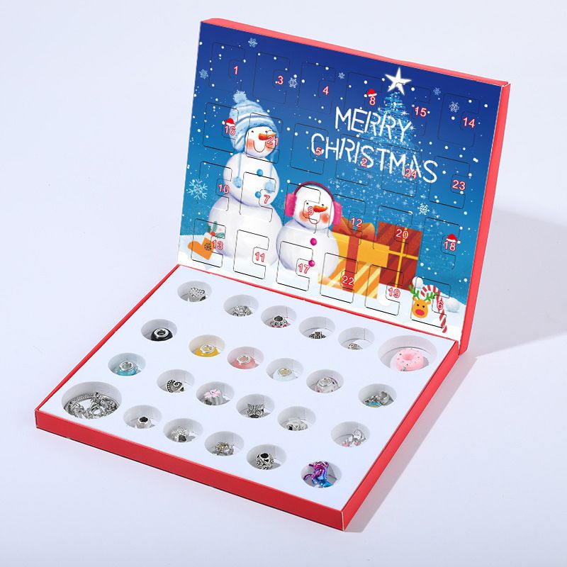 LumaCraft Weihnachtsarmband Adventskalender 24 Tage Bastelspaß für Kinder