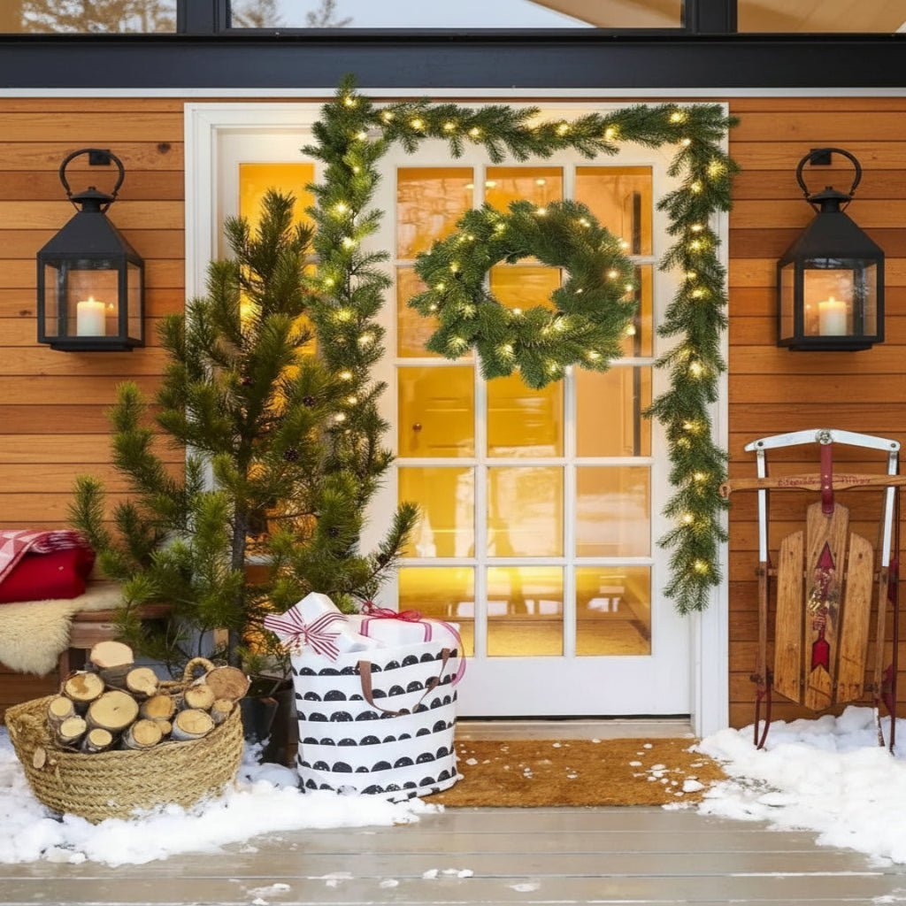 LumaWeave LED Christmas Wreath Radiates Gentle Holiday Warmth
