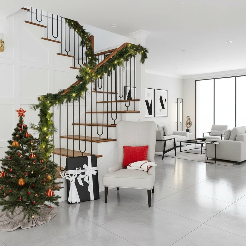 LumaWeave LED Christmas Wreath Radiates Gentle Holiday Warmth