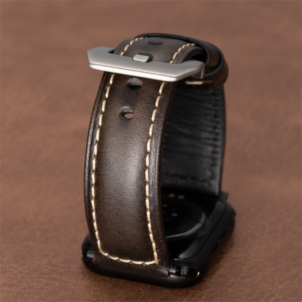 Astra Nappaleder Apple Watch Armband Italienisch 5,8 bis 8,5 Zoll