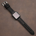 IronCrest Deri Kayış Apple Watch Tüm Seriler ve Ultra için