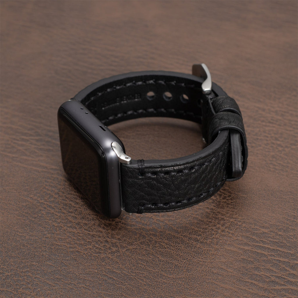 IronCrest Deri Kayış Apple Watch Tüm Seriler ve Ultra için