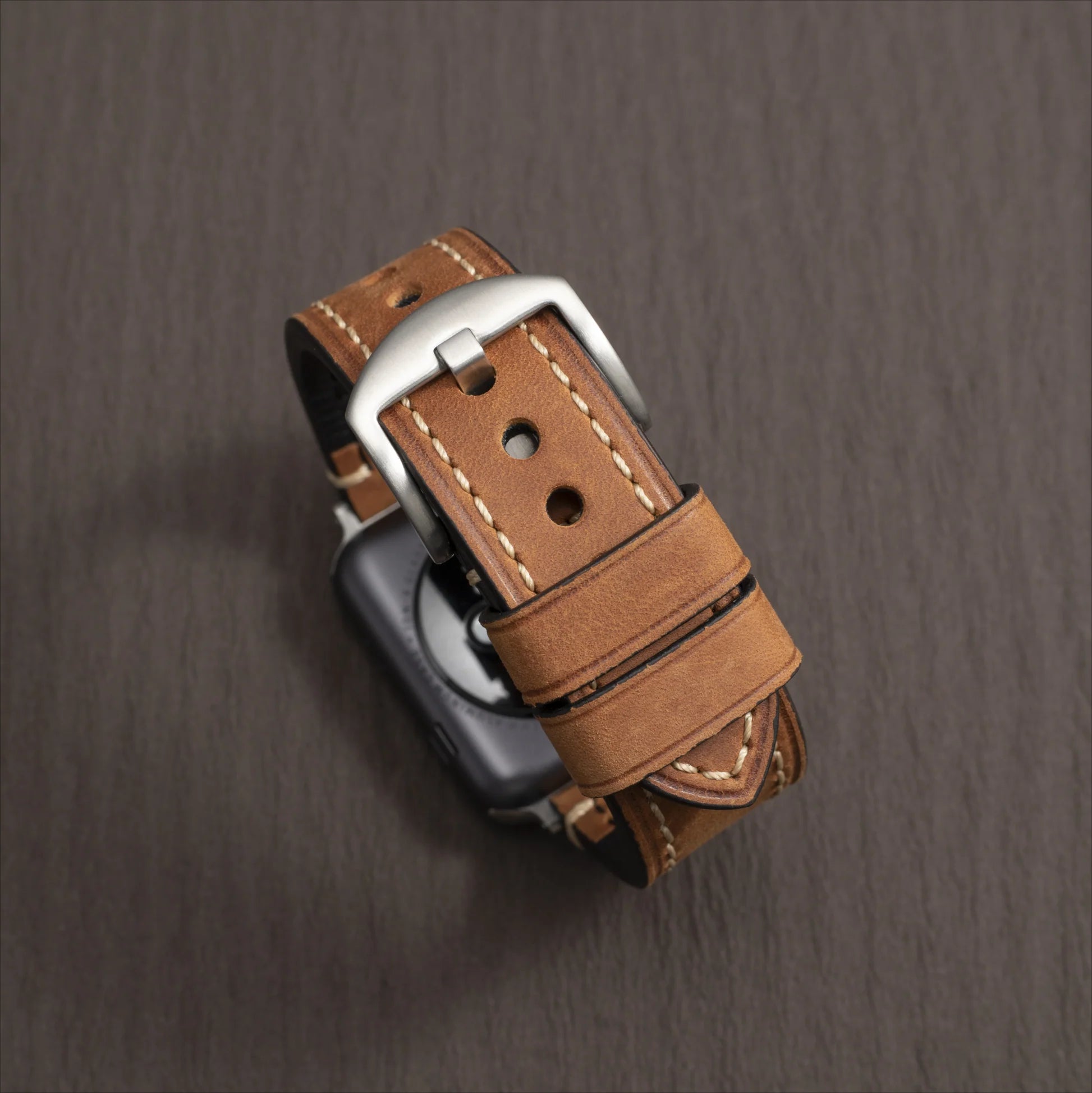 Lumen Włoski Pasek z Miękkiej Skóry Cielęcej z Wypełnieniem do Apple Watch