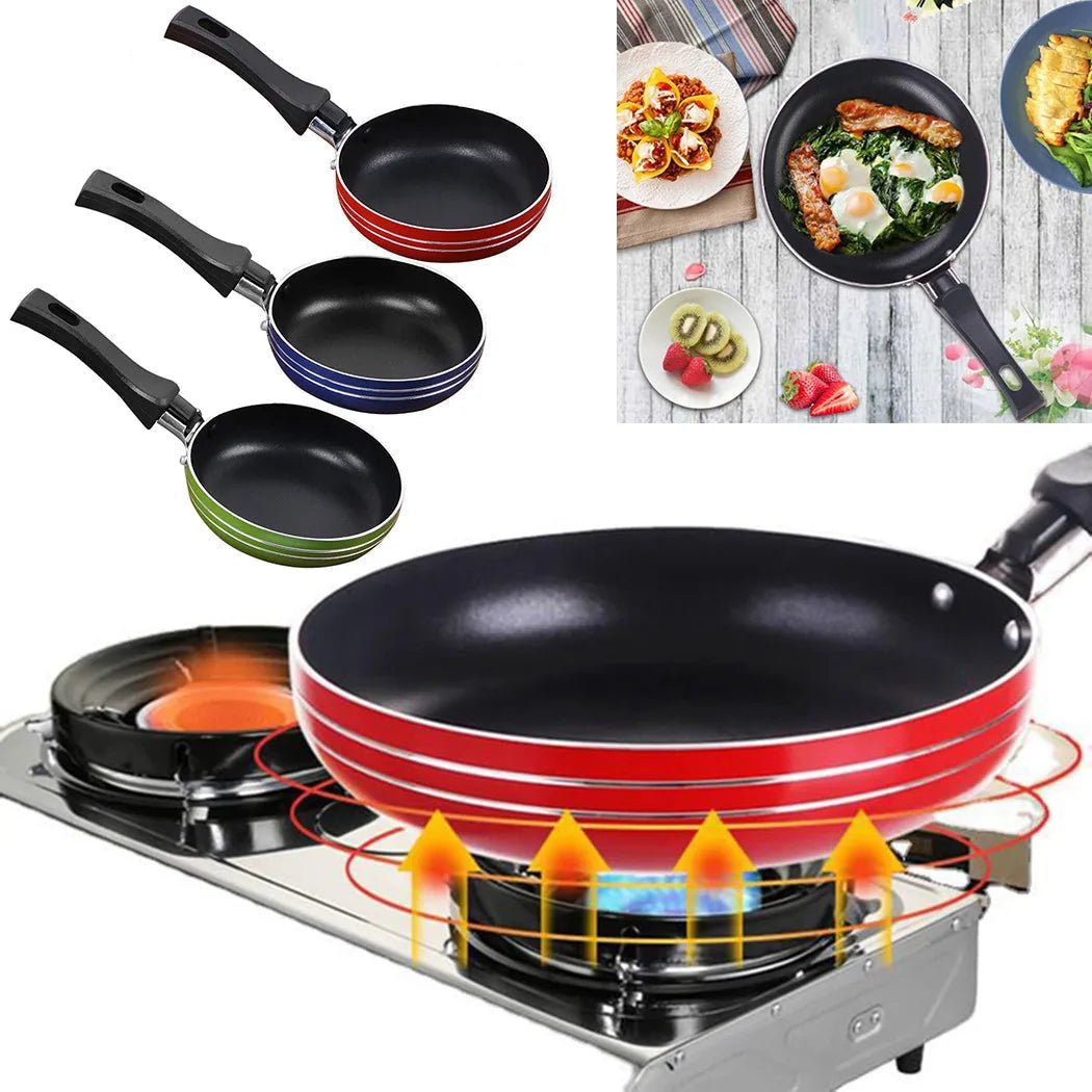 LumaKitchen Tarttumaton Mini Paistinpannusetti Terveellisiin Yksittäisiin Annoksiin