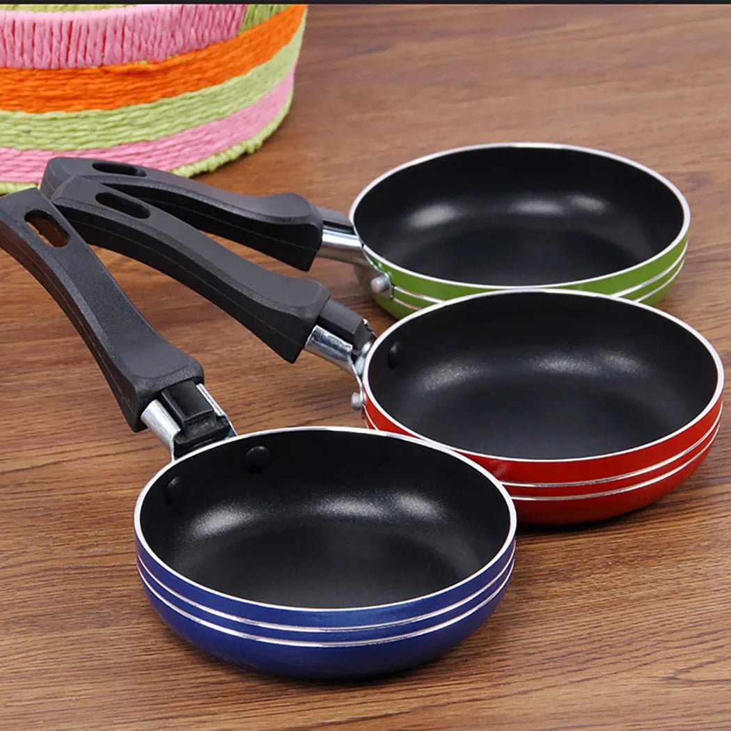 LumaKitchen Tarttumaton Mini Paistinpannusetti Terveellisiin Yksittäisiin Annoksiin