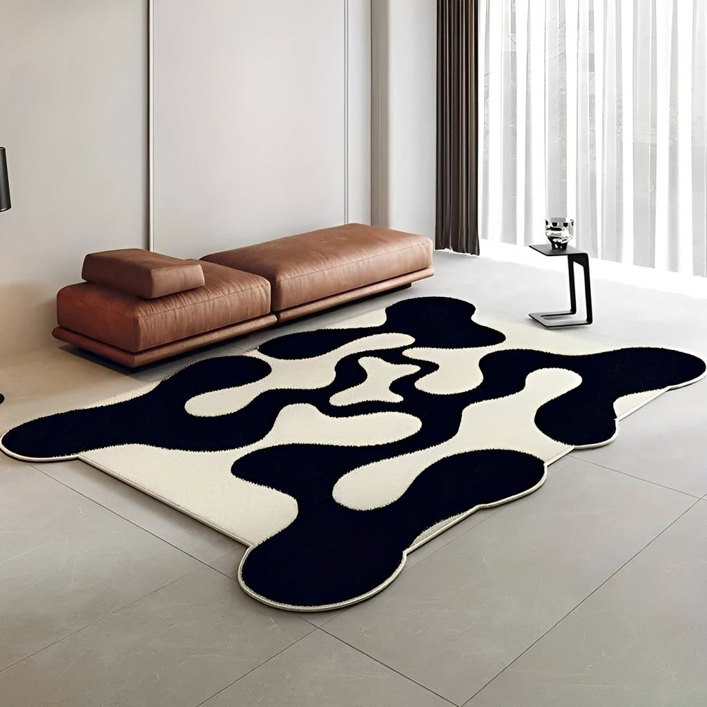 Tapis Cozy CityLoom ultra-doux lavable pour espaces de vie chaleureux
