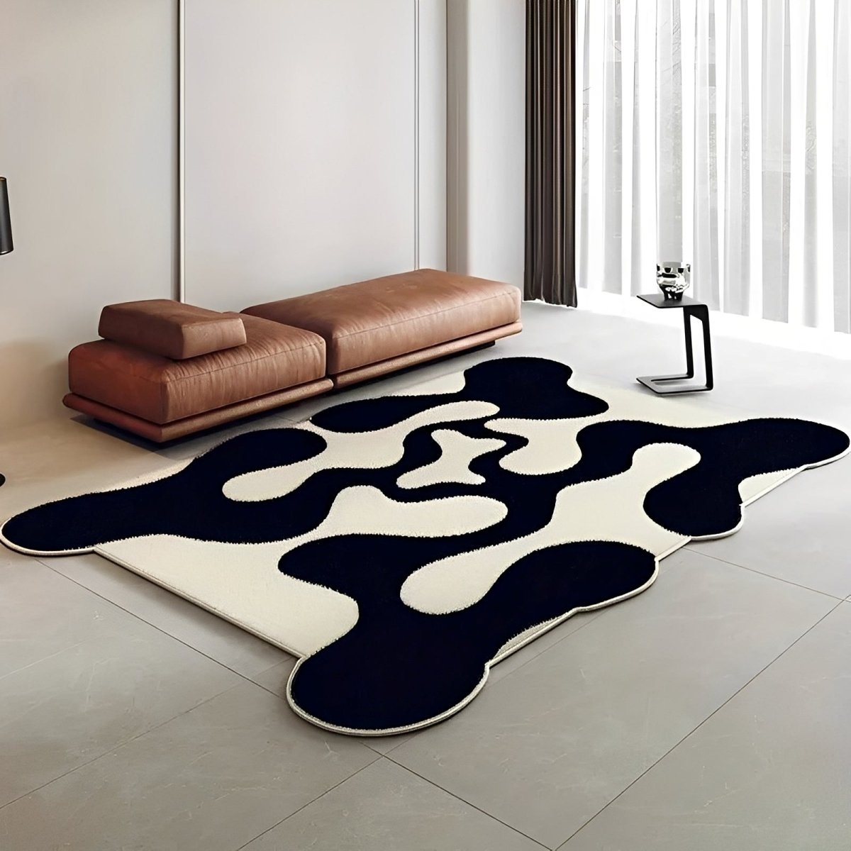Tapis Cozy CityLoom ultra-doux lavable pour espaces de vie chaleureux