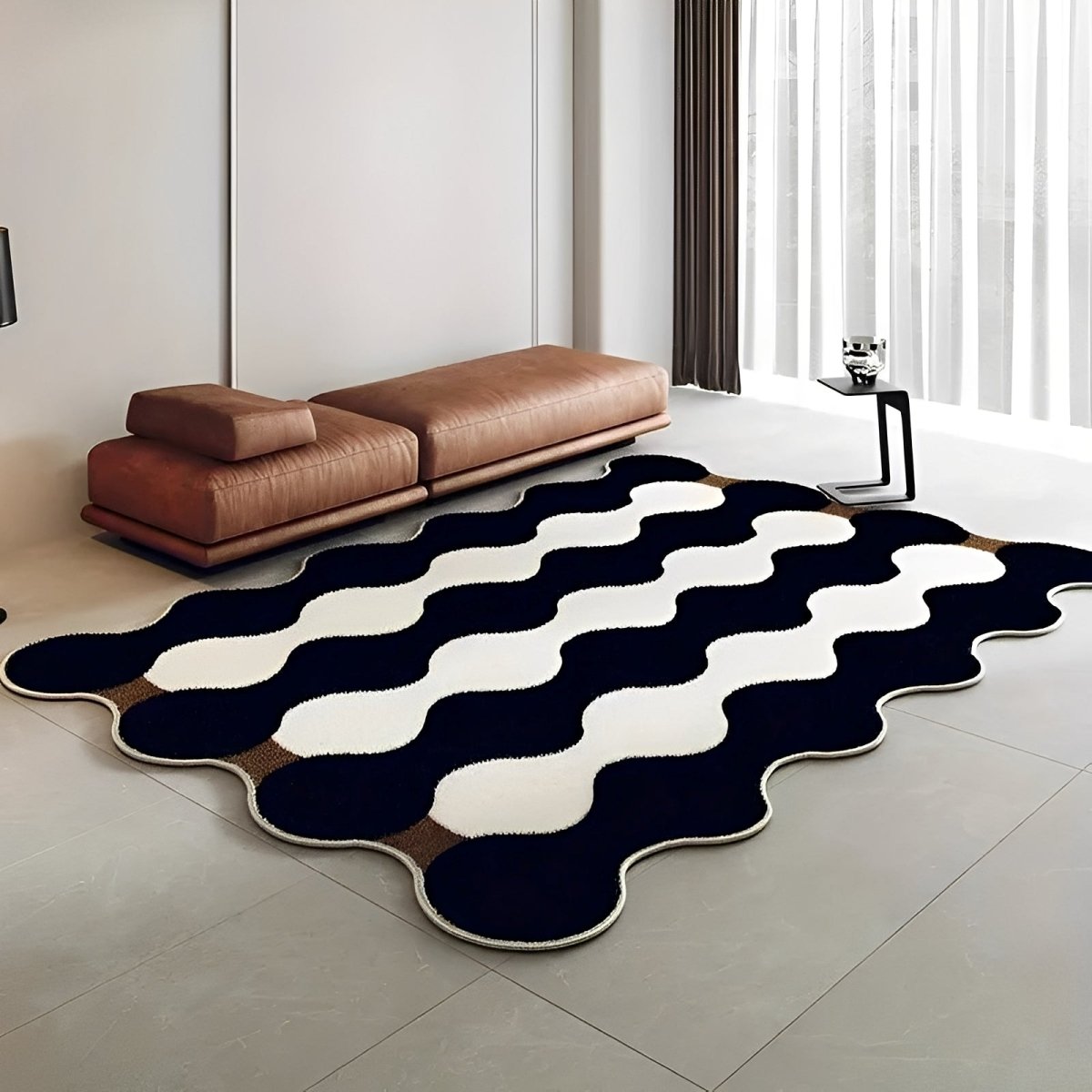 Tapis Cozy CityLoom ultra-doux lavable pour espaces de vie chaleureux