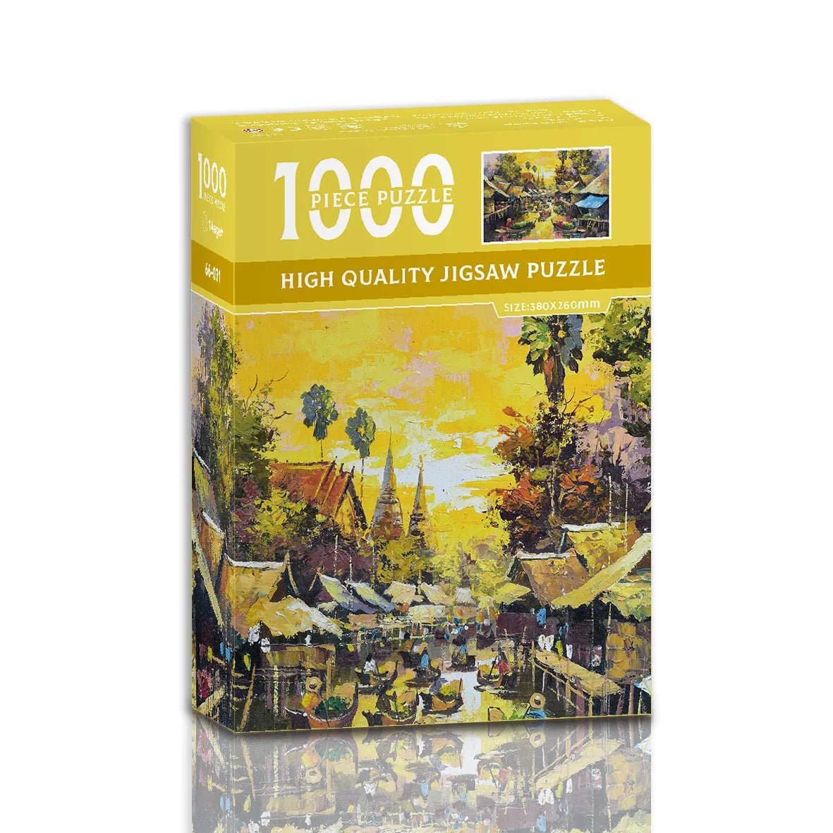 Puzzle compact LumaCraft Van Gogh 1000 pièces pour amateurs d'art Couleurs vives