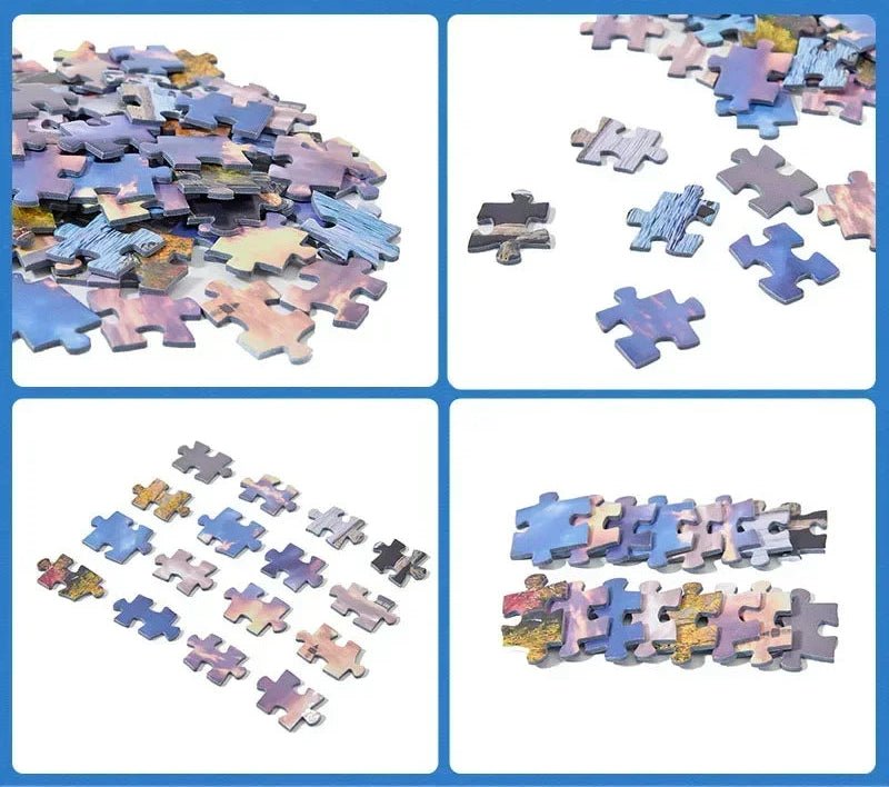 Puzzle compact LumaCraft Van Gogh 1000 pièces pour amateurs d'art Couleurs vives