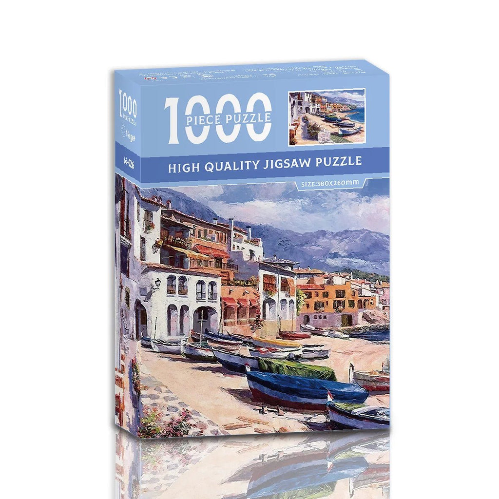 Puzzle compact LumaCraft Van Gogh 1000 pièces pour amateurs d'art Couleurs vives